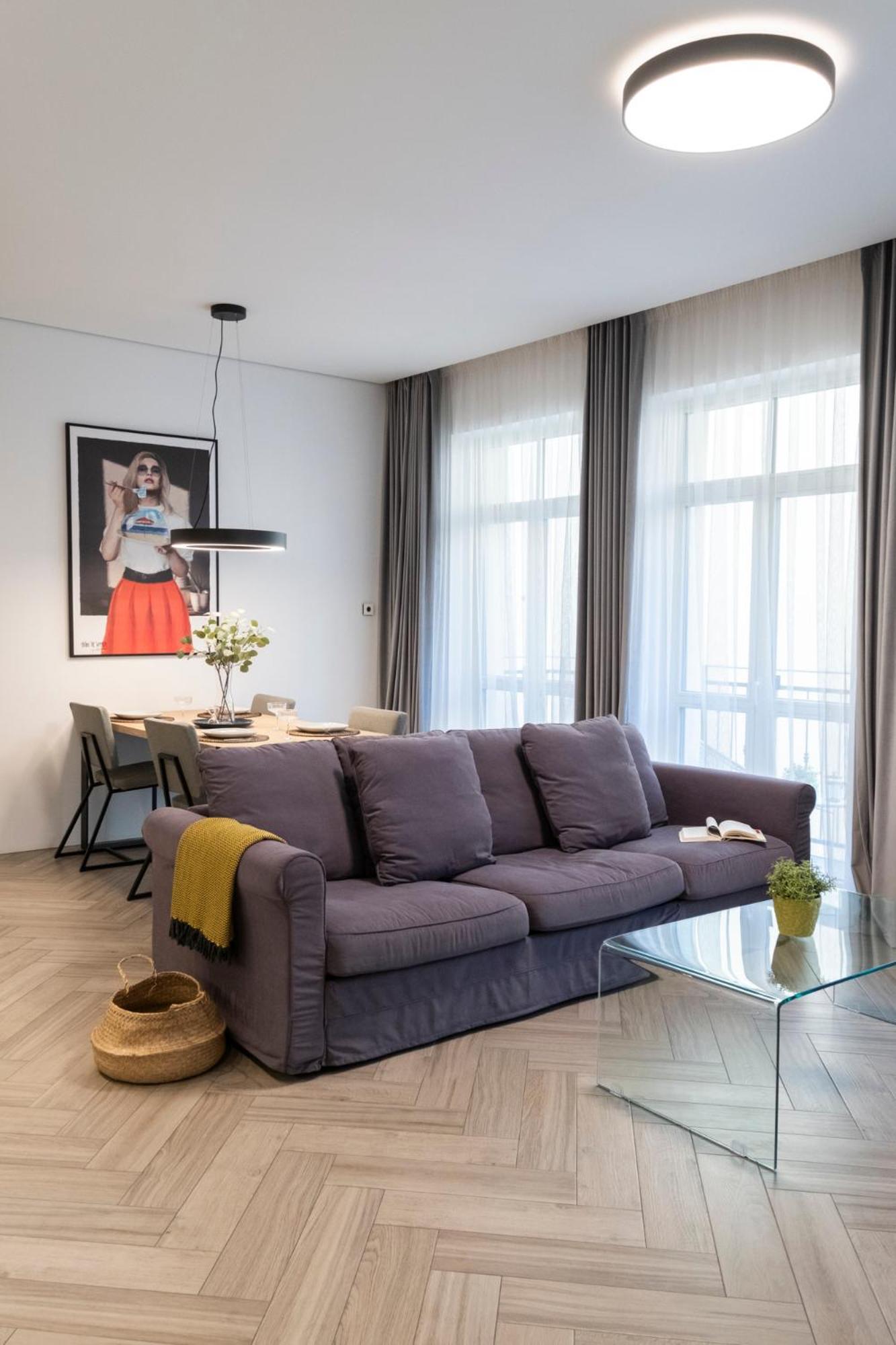 Cohost I Oldtown 60M2 Apt W-Garage Parking, Balcony & Self Check-In VNO Esterno foto